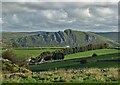 Looking over fields to Chrome Hill from Edgetop in SK17 0RD