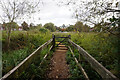 Thames path towards Moulsford in RG8 9LA