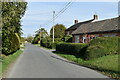 Village street at Coate in SN10 3LE