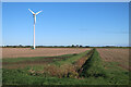 Wind turbine by Hundreds Farm in PE6 0LG