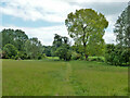 Footpath towards Wall Hall in WD25 8BX