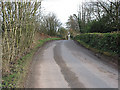 Country road leaves Little Birch in HR2 8AX