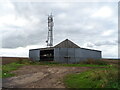 Barn and communications mast off Hutton Lane  in HG4 5DT