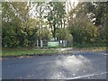 Entrance to Local Nature Reserve in GU10 1PL