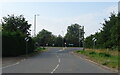 Minor road from Wigtoft onto the A17 in PE20 2NR