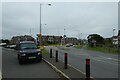 Roundabout on Chester Road in CH6 5WP