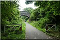 Bridge over the rail path in CH1 5AU