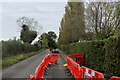 Road Works on Castle Hill in CO7 6BU