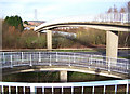 Footbridge over Snodland bypass in ME6 5JY