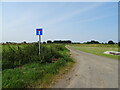 Farm track (permitted path) near Ivy Farm in PE34 4PX