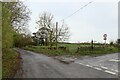 Road junction north of Great Whittingham in NE19 2HZ