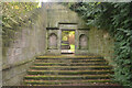 Garden Gateway at Risley Hall, Derbyshire in Risley
