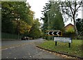 Looking from Bromcroft Drive into Old Woking Drive in GU21 5NP
