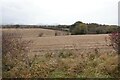 Stubble beside Povert Road in EH22 4FR