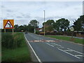 Approaching a bend on the A52, Leverton in PE22 0BE
