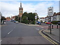 Seven Kings Road looking towards Seven Kings railway station in IG3 8DR