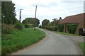 Farm road (footpath), Glebe Farm in Benington