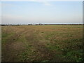 Stubble field off Old Brickkiln Lane in Bassingham