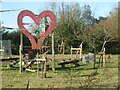 Love for the N.H.S. on Dowlais Farm in BS21 6FR