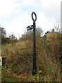 Signpost, Seaton Burn Waggonway, Seaton Burn in NE13 6EX