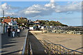 The beach at Undercliff Road East, Felixstowe in IP11 7LU