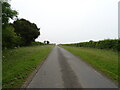 Minor road towards Fulletby in LN9 6JX