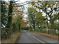 Unseen district boundary on the B5027 [Uttoxeter Road] in ST18 0EZ