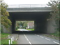 Hollywood Lane goes under the M5 in BS10 7TL
