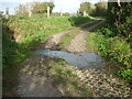 A tiny ford on the way to Church Farm in BS35 5RY