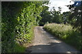 Lane from Woodlands Farm in IP9 2QY