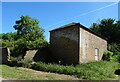 Brick built barn on Psalter Road in Claxby St. Andrew