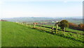 Field path & stile above Cowhay Wood near Leek in ST9 9QP