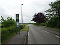 Bus stop on Louth Road, Fotherby in LN11 0TB