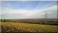 Power line by Stanford Ash Farm in S35 4JB