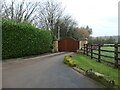 Gated entrance to a house in Sicklinghall in LS22 4AZ