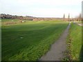 Boughton Golf Course and footpath near South Street in ME13 9NB
