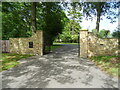 Gateway to Market Stainton Hall in Market Stainton