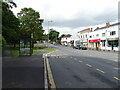 Bus stop and shelter on Catterick Road, Catterick Garrison in DL9 4SG