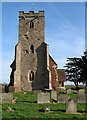 Tower of St. Anne's Church, Oxenhall in GL18 1QY