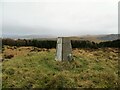 Soroba trig pillar on Cruach Soroba 148m in PA34 4YN