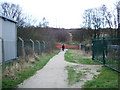 Footpath, Ewood, Blackburn in BB2 4SB