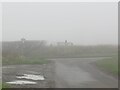 T-junction at B927 in fog in KY8 5NN