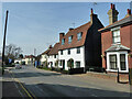 Older houses on Harlow Road, Roydon in CM19 5DA