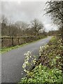Cycle track at Rhosaman in SA18 1DW