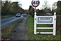 Entering Culford, B1106 in IP28 6LP