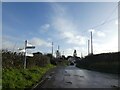 Road junction north of Ashbrittle in TA21 0LG