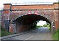Railway Underbridge (GSM4) 48 from west in Broughton and Old Dalby