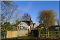Footpath from Barkby entering Queniborough in LE7 3FE