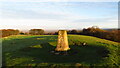 Trig point on Nab Head, Bollington in SK10 5RD