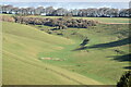 Dry valley above Chalk Pyt Farm in SP5 5ET